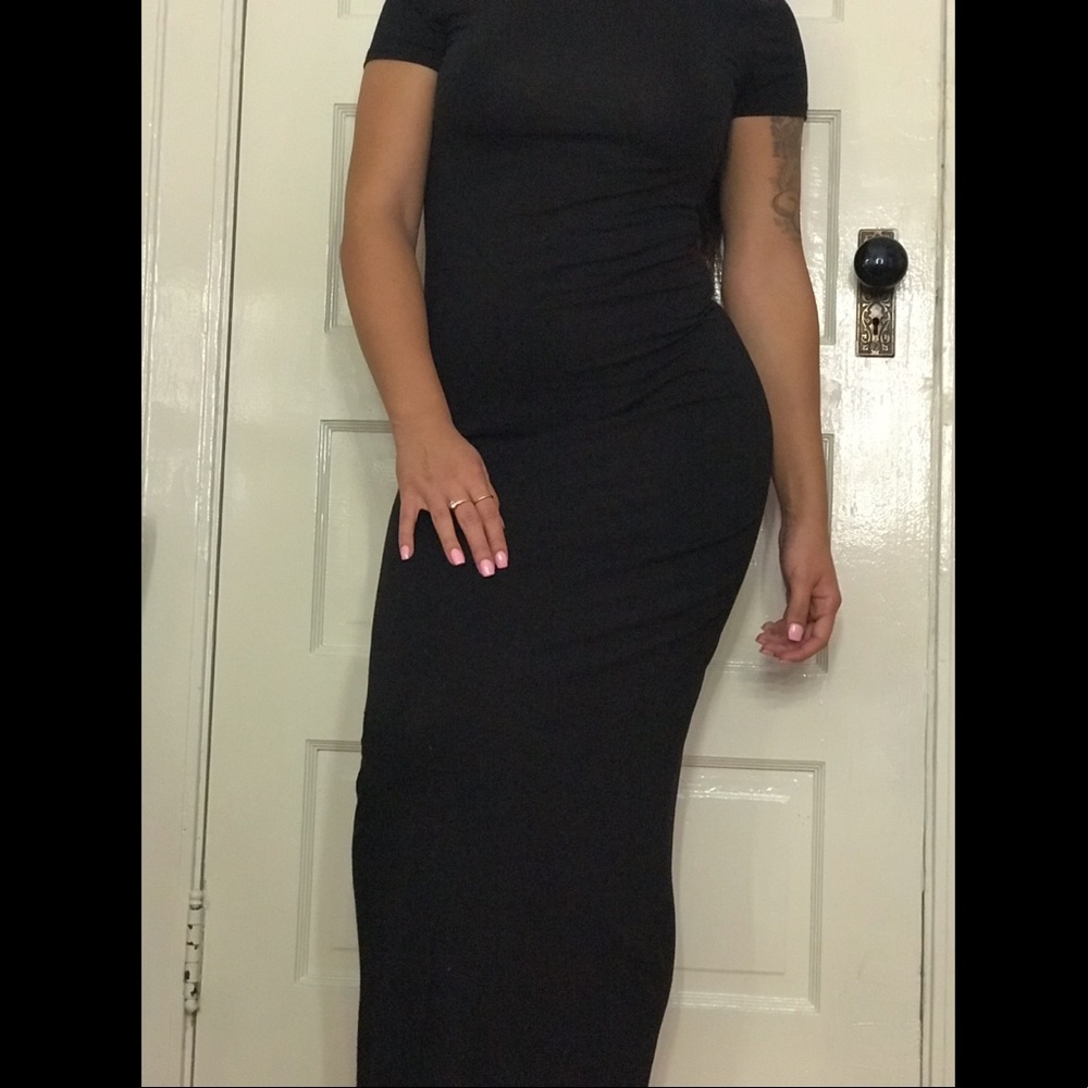 Black T-Shirt Dress